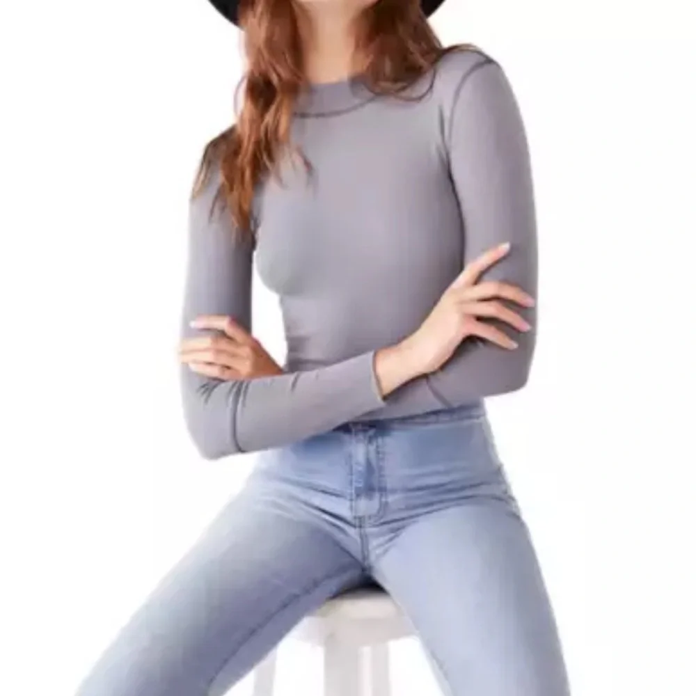 Intimately Free People Rickie Mock Neck Shirt
